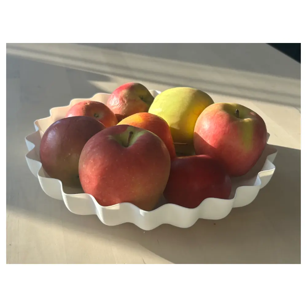 Wave Fruit Bowl Creative Serving Dish Multi functional Fruit Bowl Table Decor Kitchenware Sale Deals