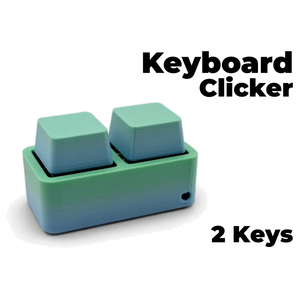 Mechanical Keyring 2 Key Release Rhythms Duo Keyring Parts Repair Fix