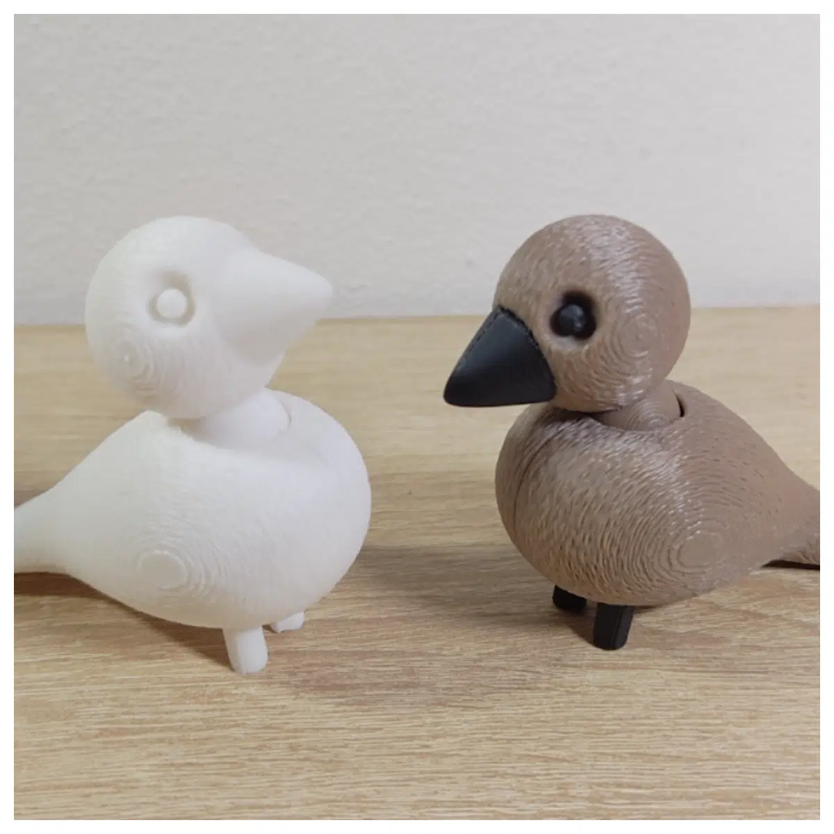 Spring Resurrection Bird Joint Toy Easter Activity Figure Educational Kids Toy Movable Joints Easter Gift