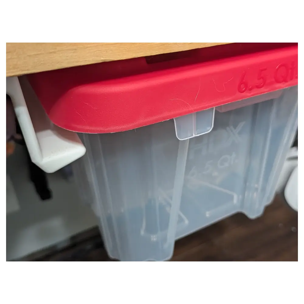 Under Bed Storage Box Support Brackets Strong Storage Support Desk Storage Home Organization