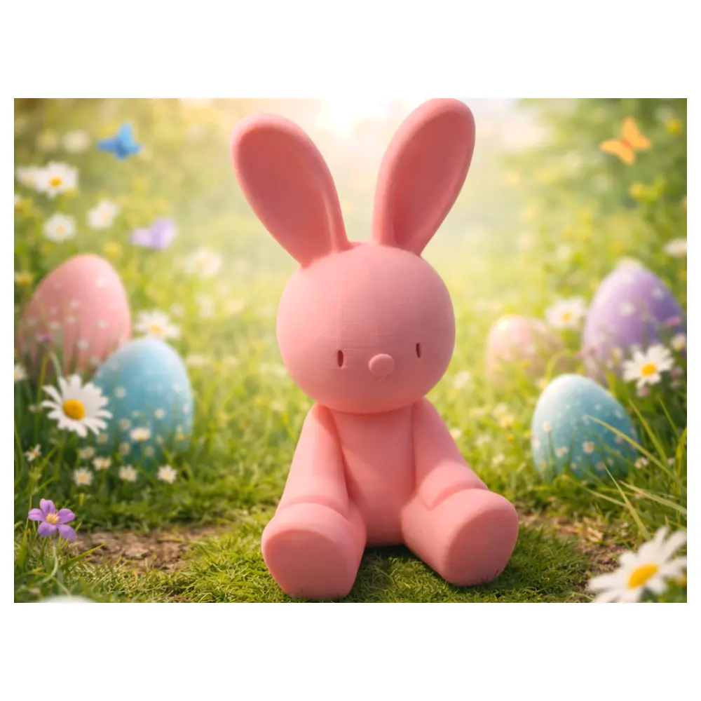 Cute Sitting Rabbit Toy Soft Plush Pet Decoration Kids Gift Educational Toy