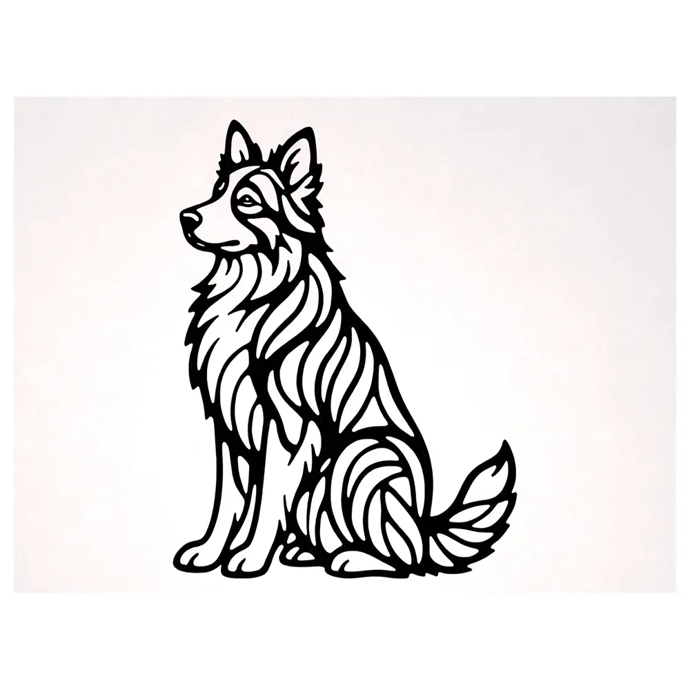 Border Collie Toys Dog House Training Puzzle Pet Accessories Border Collie Decor
