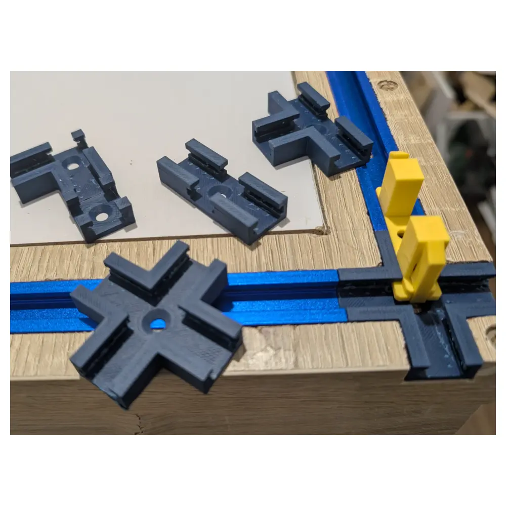T Rail Connector 34x38 Rail Spacers Connector Rail Parts Railway Components T Rail Connectors