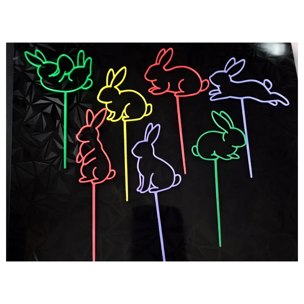 Easter Decoration Rabbit Decor Easter Crafts Bunny Figures Festive Decorations Easter Gift