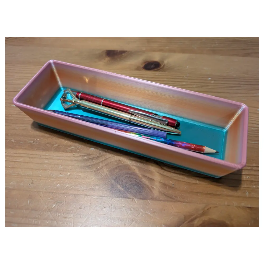 Desk Pen Tray Pen Holder Organizer Desk Storage Stand Pen Holder Office Supplies EDC