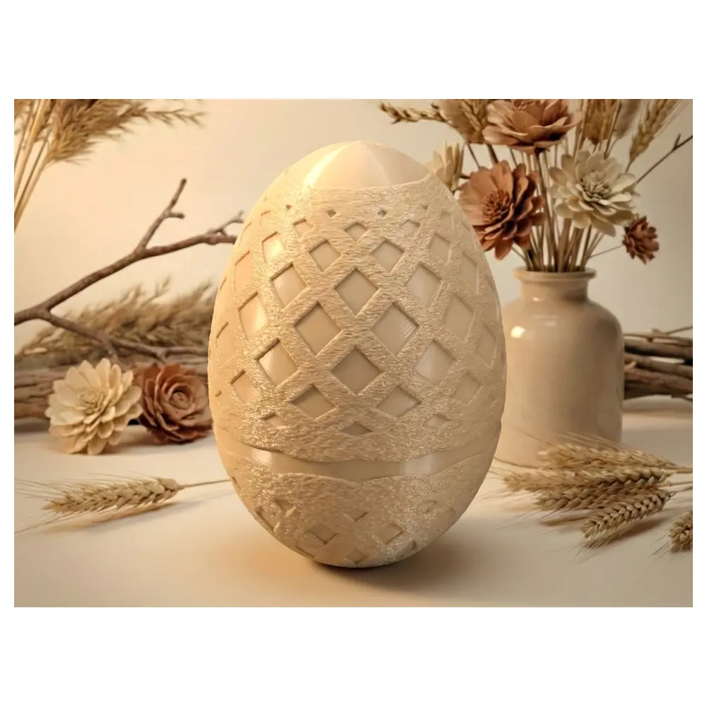Elegant Egg Decor Ornament Shaped Festive Gift Party Decor Christmas Ornament
