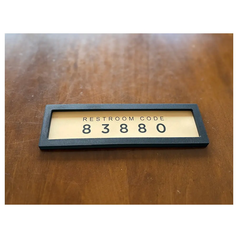 Magnetic Sliding Door Signage Holders Installation Maintenance Repair Advertising Boards Electronic Signage Fast Installation