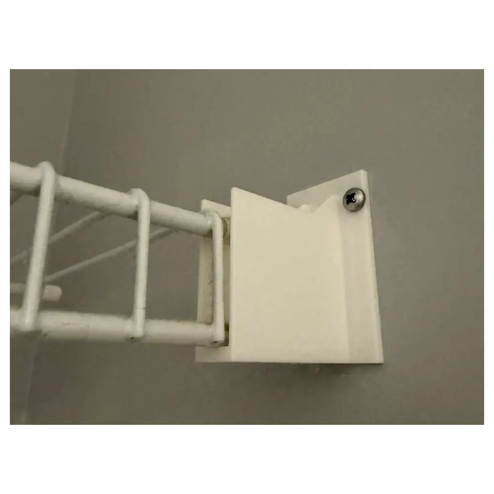 Wall Mounted Wire Shelving Bracket Installation Repair Parts Warehouse Shelving Accessories