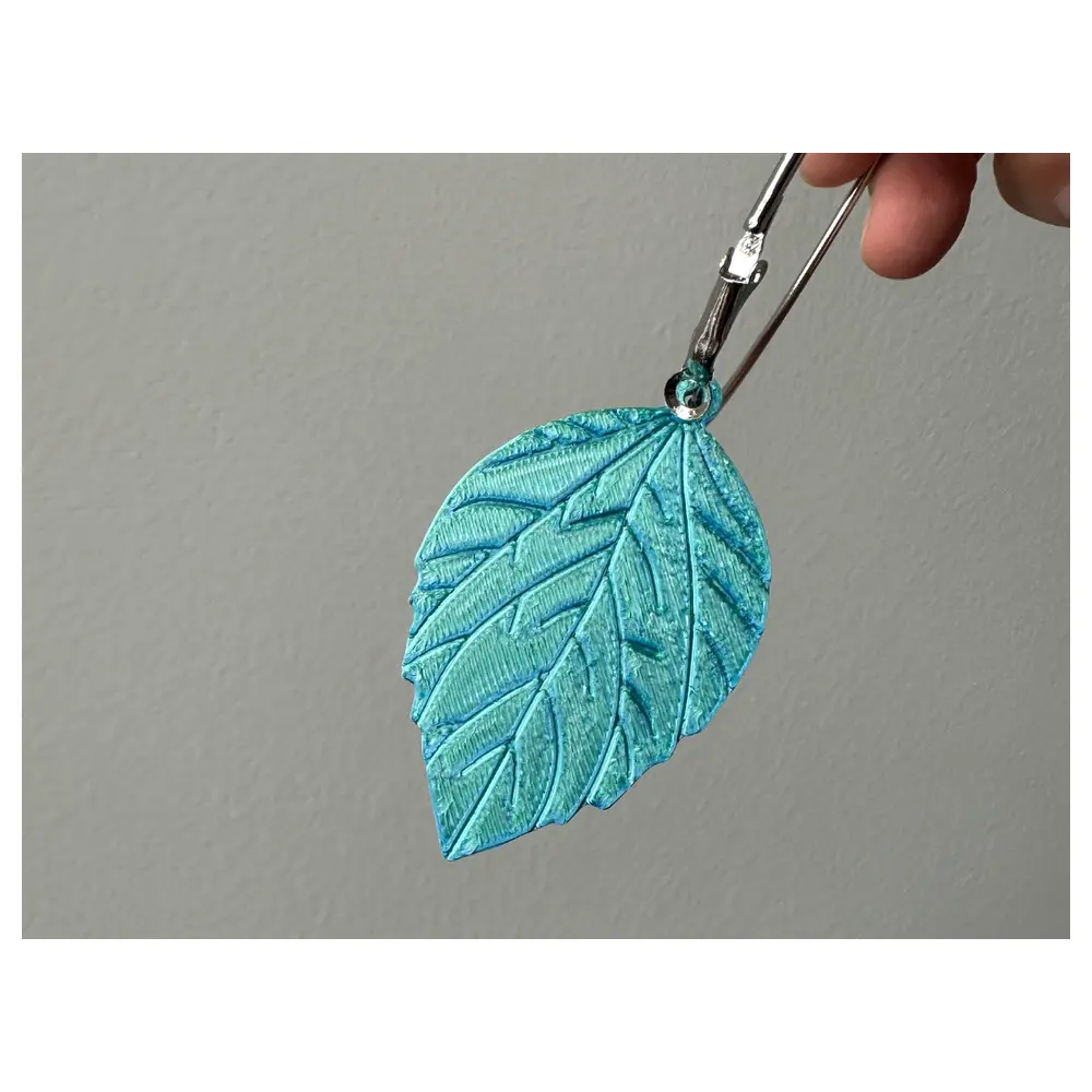 Leaf Ornament One Leaf Grows into Fame Wealth Decoration Figurine Creative Gift Home Decor Art Piece