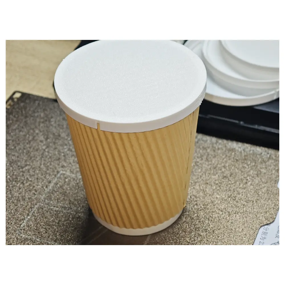 75mm Paper Cup Lid Paper Cup Covers Cup Top Caps Cup Accessories Cup Parts Disposable Cup Lids