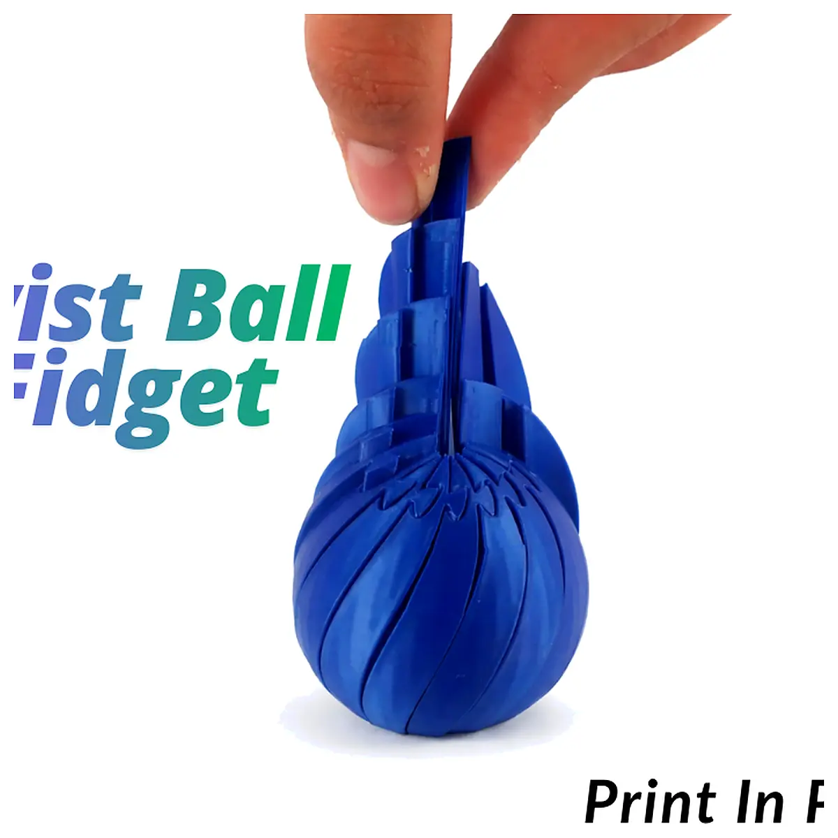Twisting Ball Stress Ball Fidget Toy Anxiety Relief Hand Grip Toy Sensory Toy