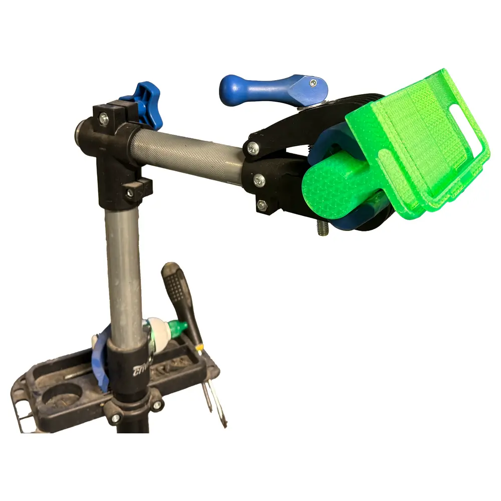 Bike Repair Stand Phone Mount Smartphone Holder Adjustable Phone Stand Mobile Phone Holder Accessory Support