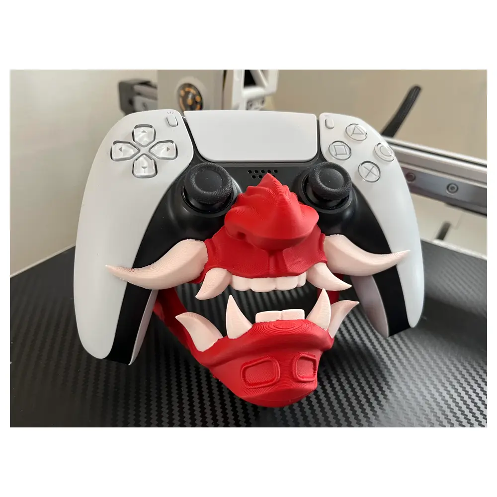 PS5 Controller Stand Ghost Face Game Grip Holder Support Accessory Compatible Phone Stand