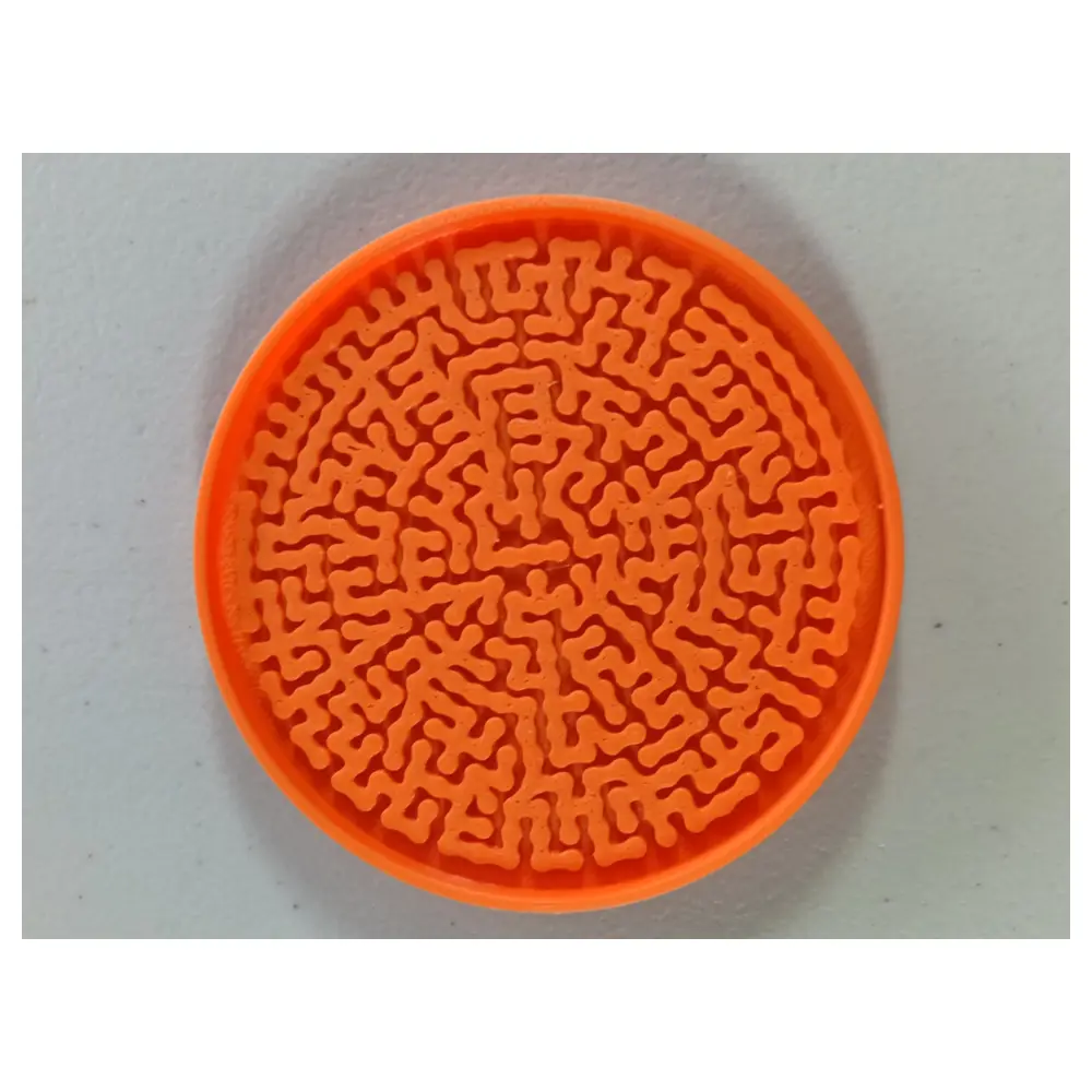 Labyrinth Pattern Coasters Creative Home Decor Desk Mat Puzzle Game Brain Teaser Tabletop