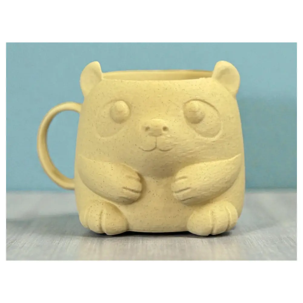 Panda Ice Cream Cup Holder Ice Cream Spoons Simple Printing Cup Holder Ice Cream Containers Quick Ice Cream Removal