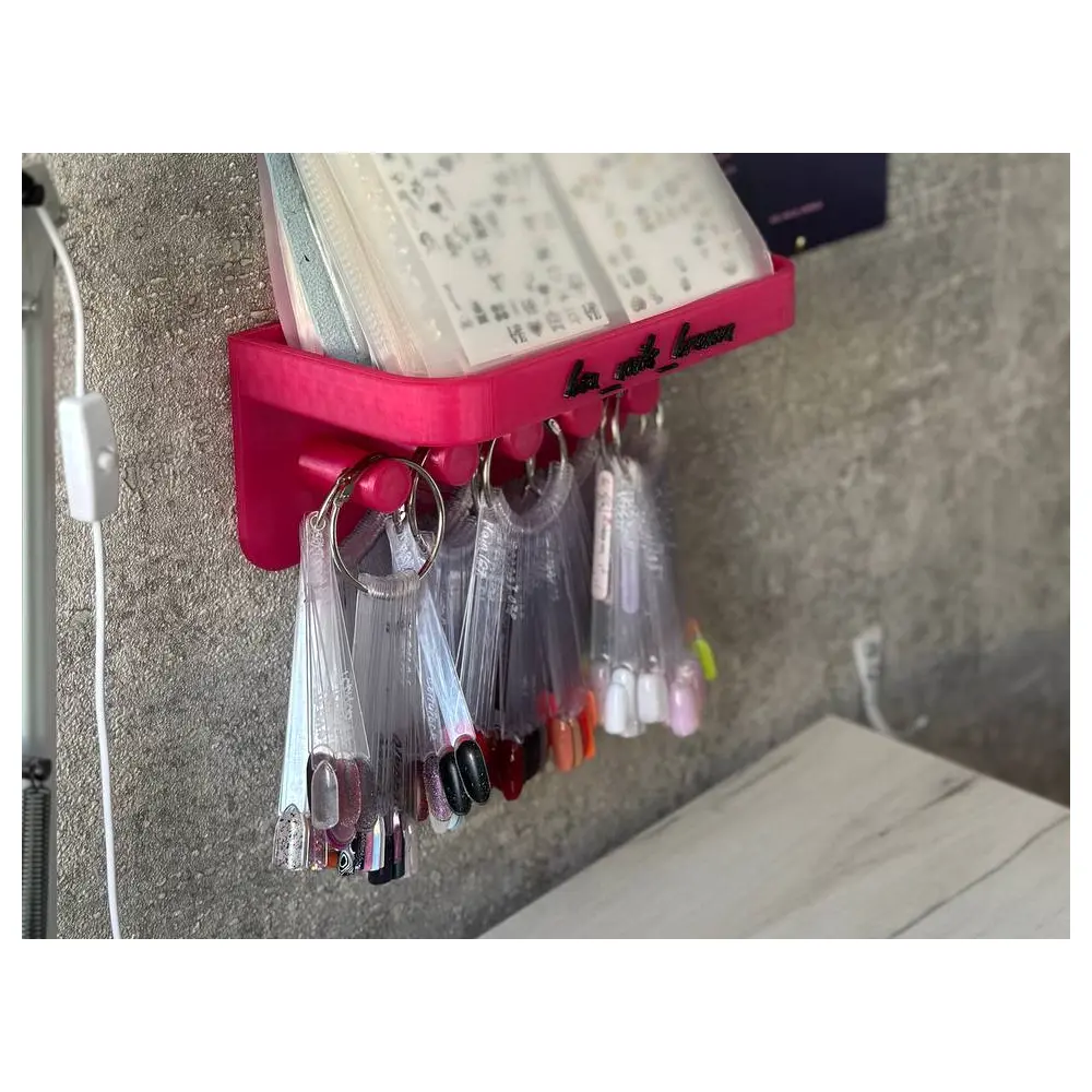 Nail Polish Organizer Display Rack Storage Shelf Acrylic Nail Organizer Stand