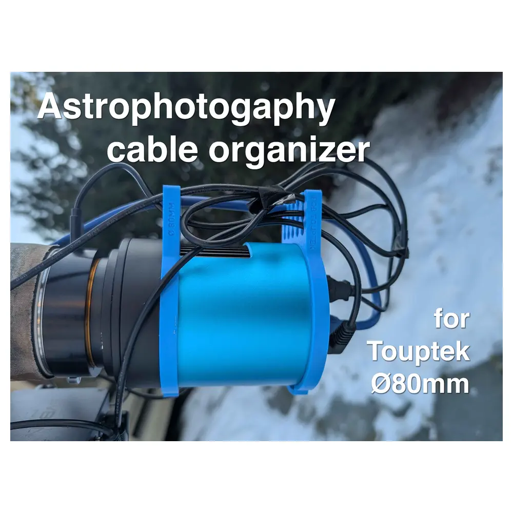 Astrophotography Cable Organizer for Touptek Camera Cable Management Lens Cables Shooting Cables Accessories