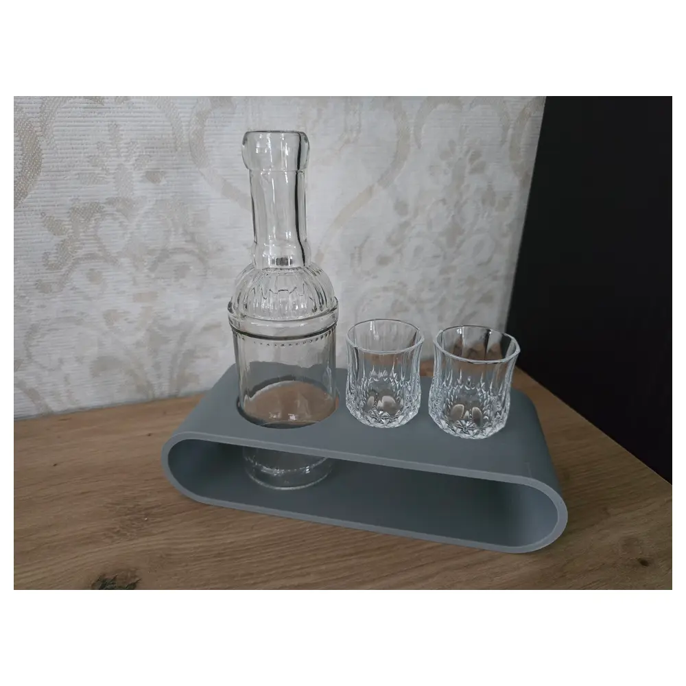 Mini Tray Set Easy Liquor Gift Box Drink Display Holder Decorative Accessory Creative