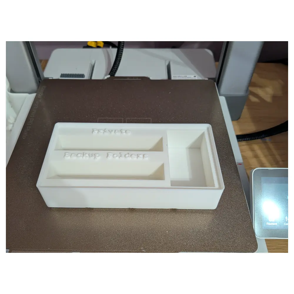Portable Hard Drive Storage Box Organizer Mobile HDD Case Storage Container Electronics Organizer Multi Functional
