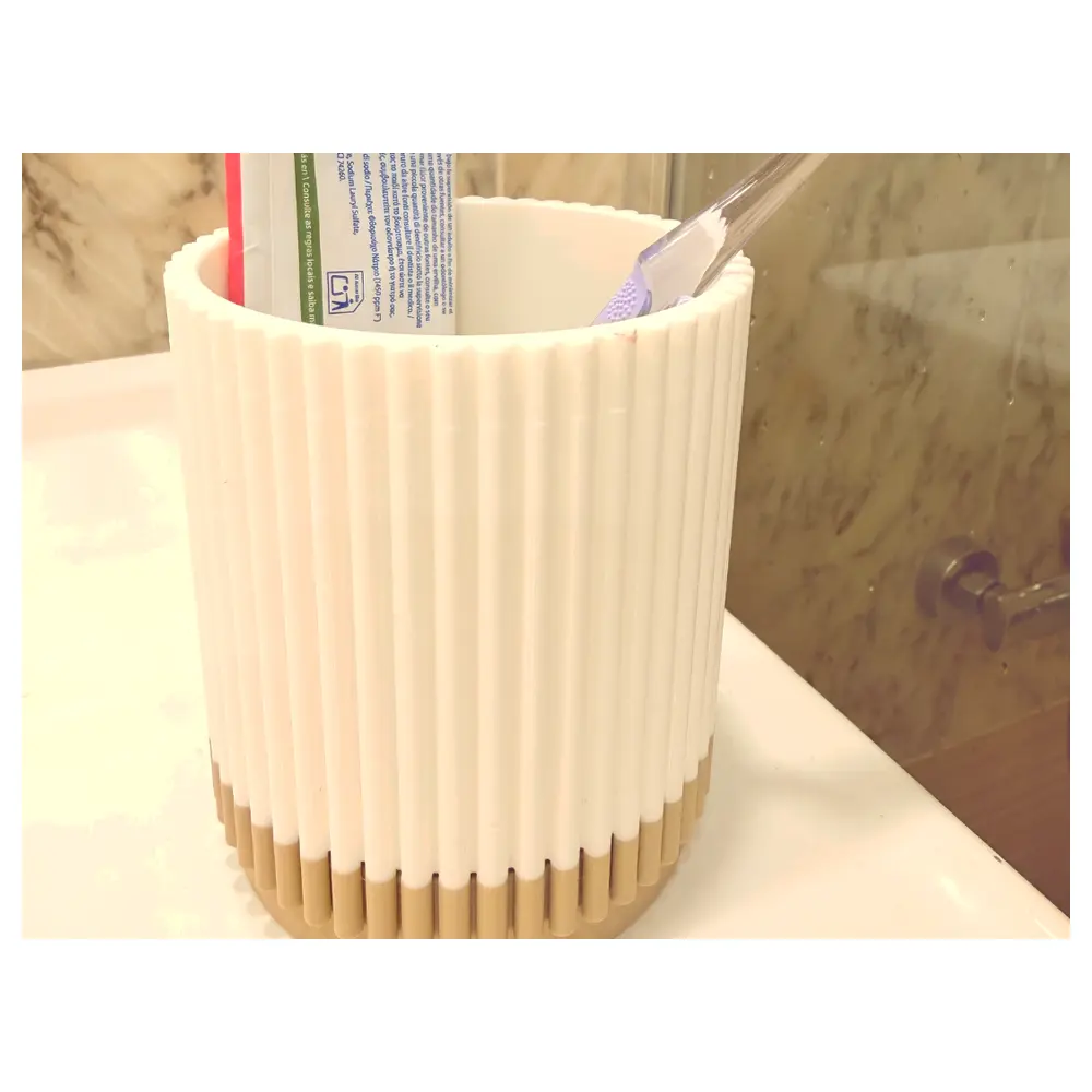 Toothbrush Cup Holder Toothbrush Organizer Cup Toothpaste Container Bathroom Storage Oral Hygiene Supplies Home Living
