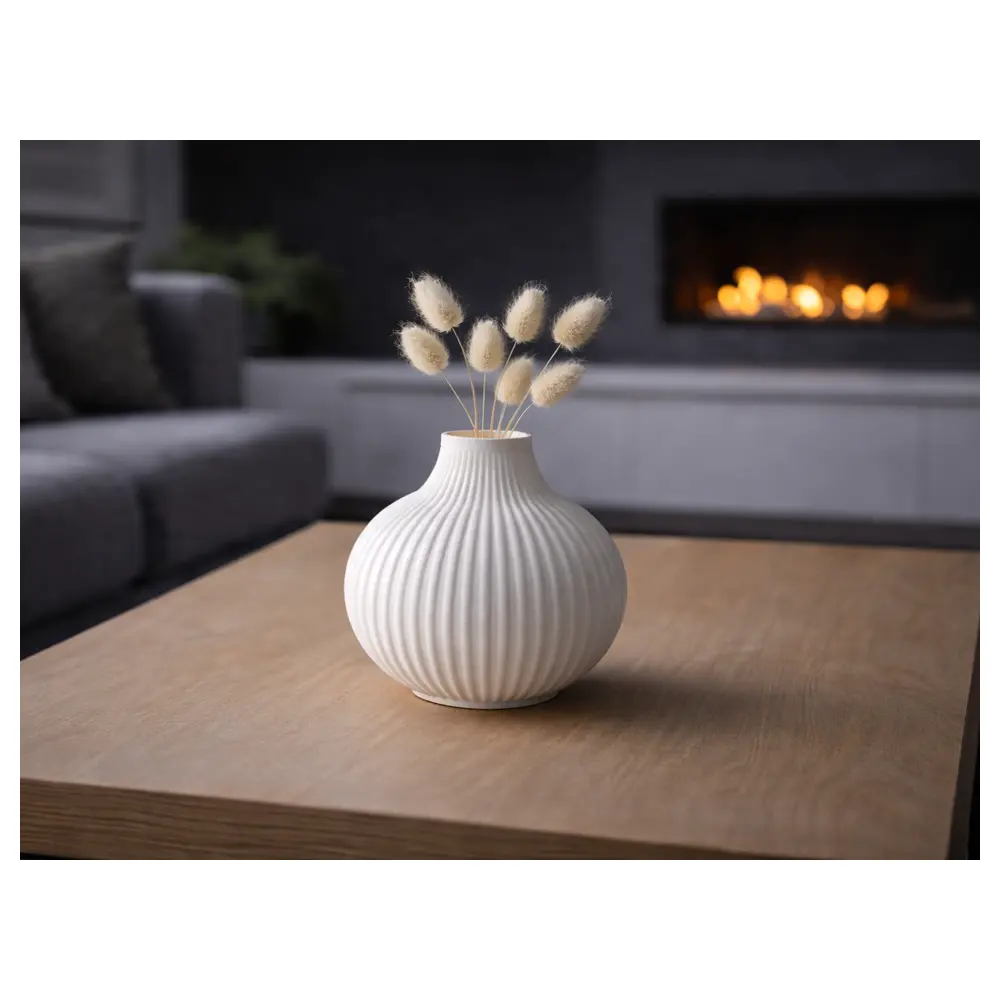 Nord Rugged Vase Decorative Flower Vase Home Decor Art Piece Modern Scandinavian Multifunctional