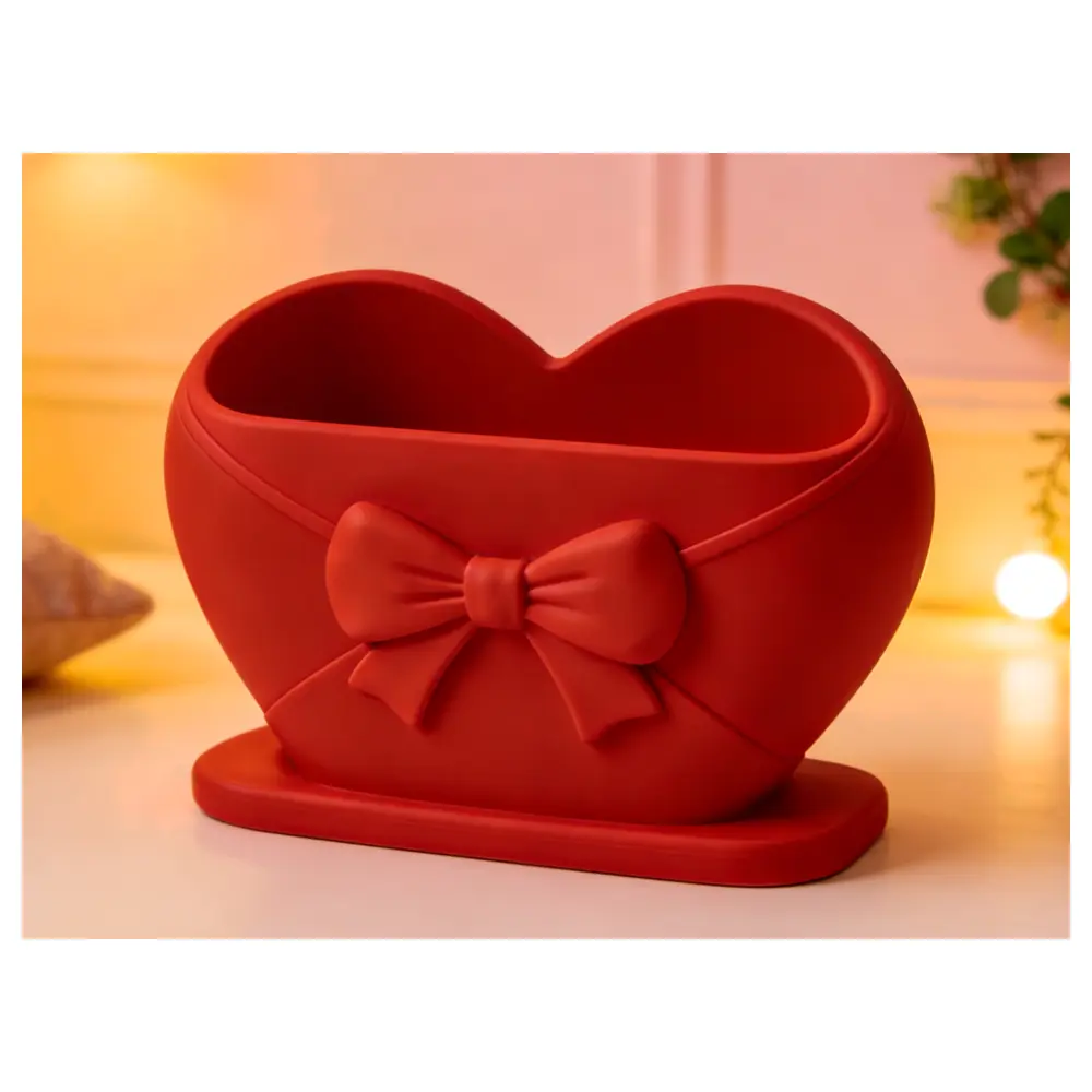 Storage Box Bow Organizer Cute Storage Container Creative Storage Toy Box Storage Solutions Shelving Units