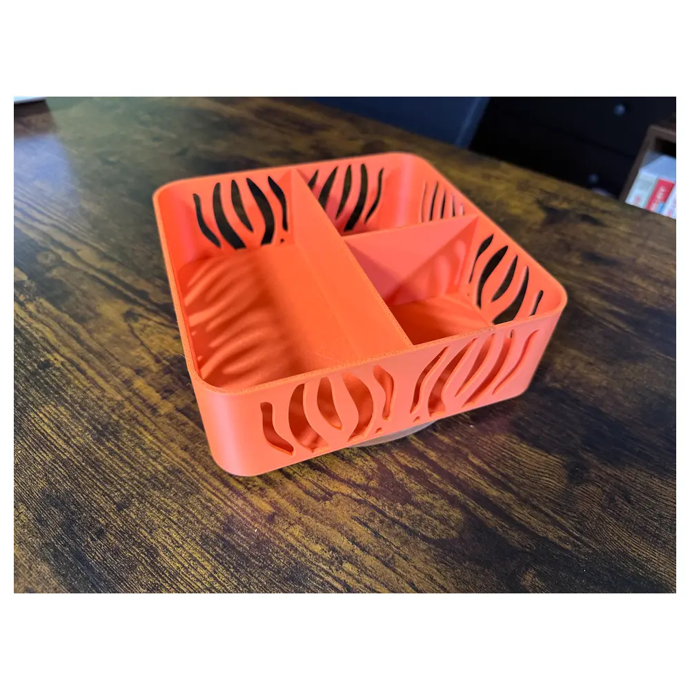 Rotating Desktop Storage Tray 180x180mm Organizer Storage Box Parts Accessories