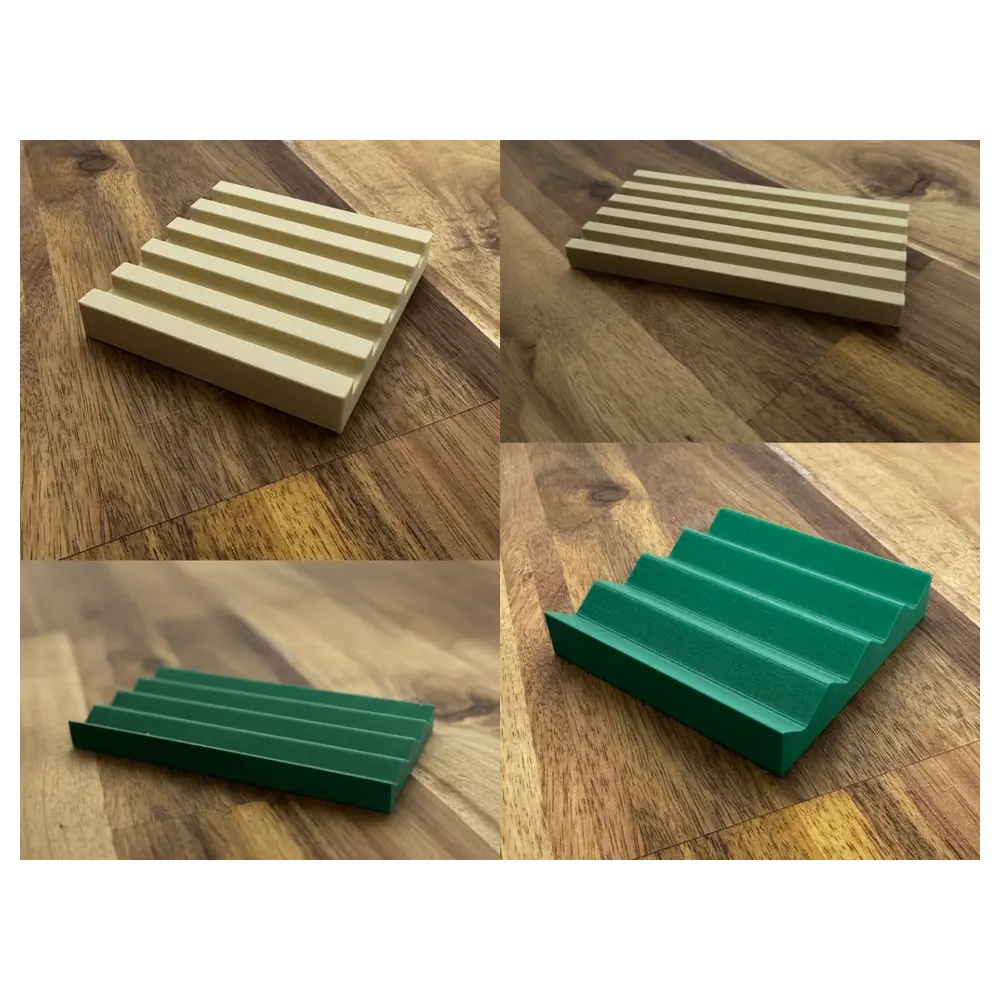 Square Soap Dish Holder Bar Soap Tray Universal Rack Storage Organizer