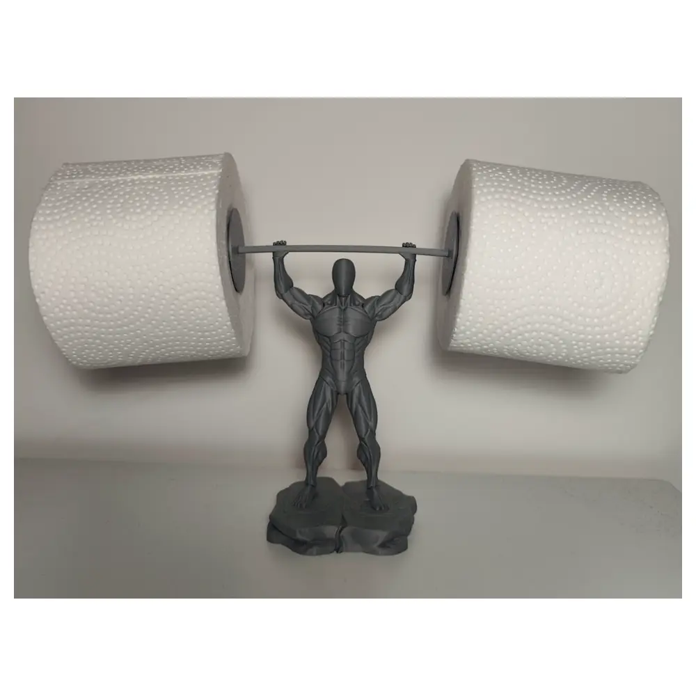 Paper Sculpture Decor Gym Figurines Art Statue Home Decoration Room Decor Sculptures Interior Art