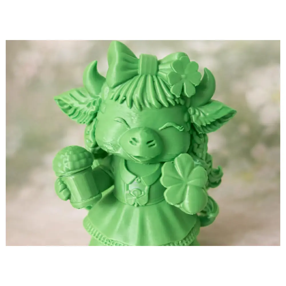 St Patrick s Day Girl Highland Cow Party Outfit Women s Party Dresses Festive Attire