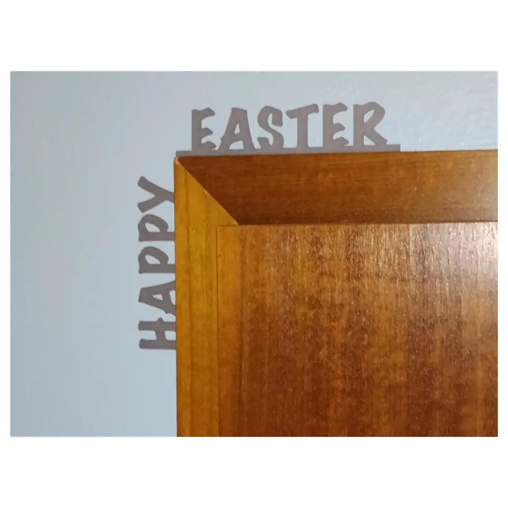 Easter Decoration Corner Signs Festive Decor Rabbit Eggs Decoration Easter Signs Corner Decorations Easter Decor