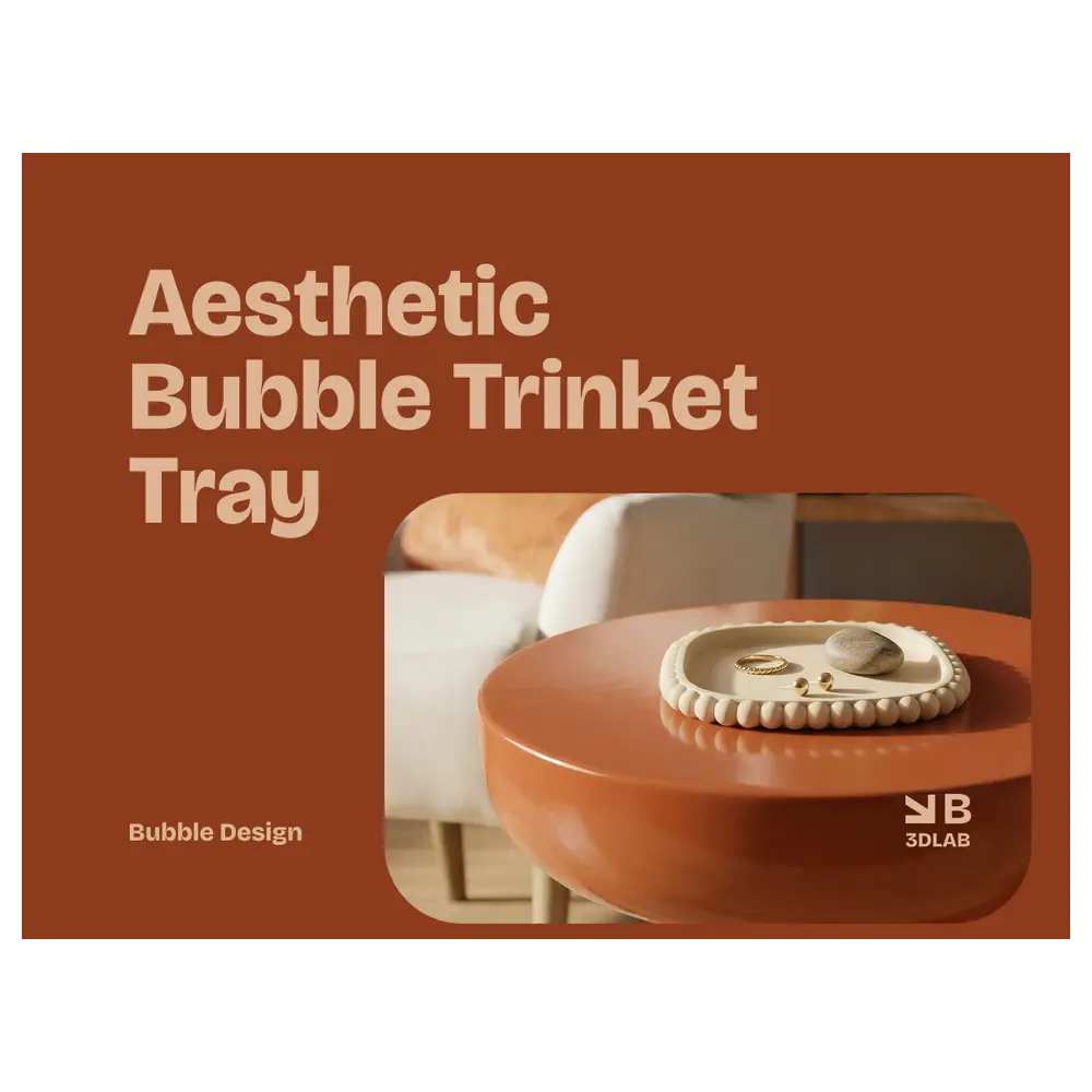 Aesthetic Bubble Tray Organizer Minimalist Storage Solutions Desk Organizer Home Decor Multi Functional Creative