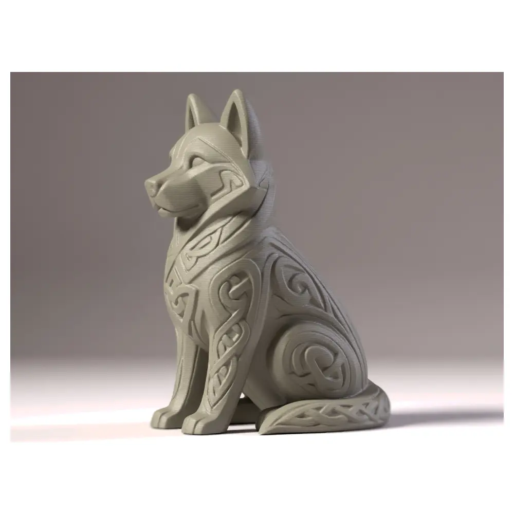 Tribal Dog Desktop Figurine Pet Decoration Dog Toys Creative Ornament Desktop Small Dog
