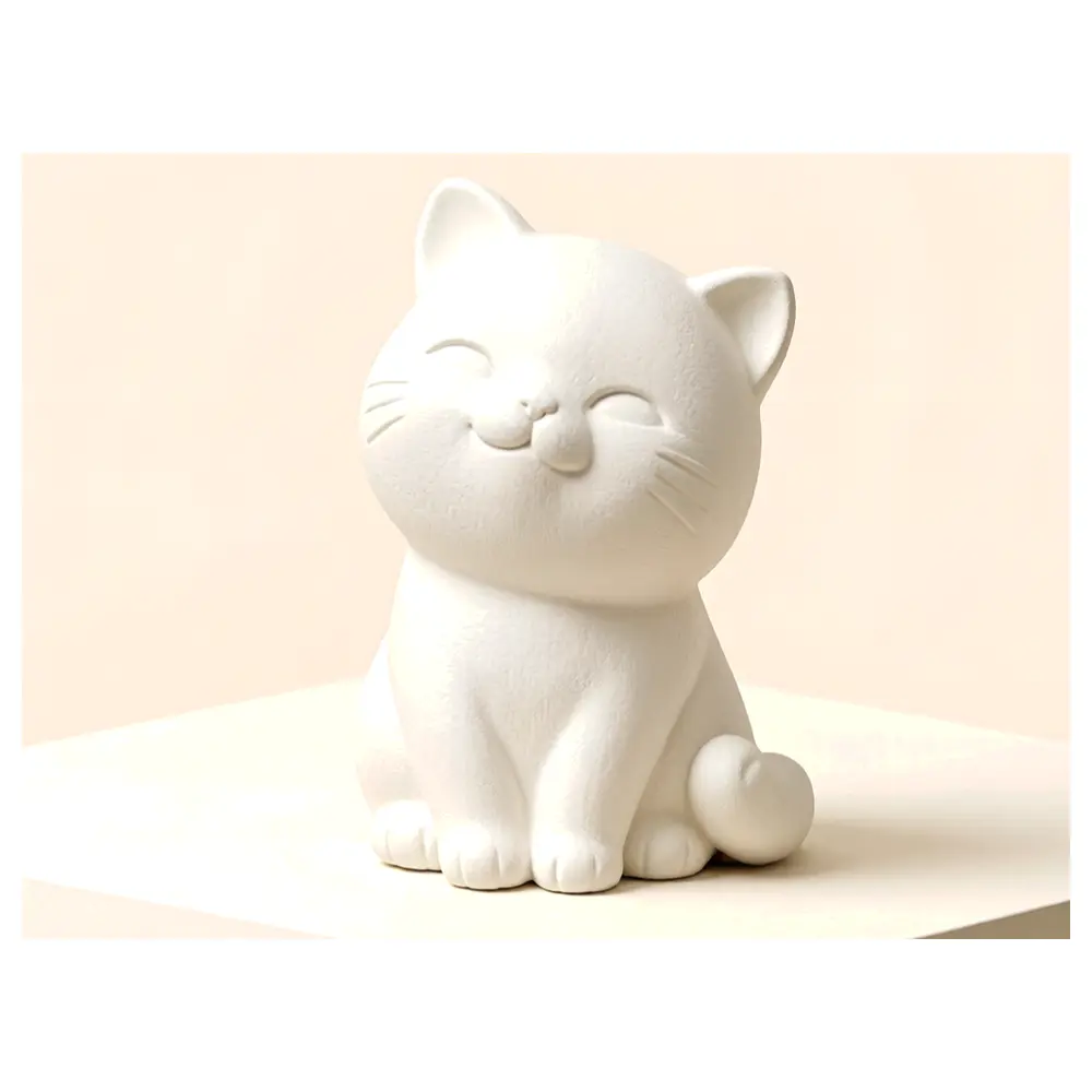Cat Statue 32 Tails Terminator Art Figurine Sculpture Mini Collectible Wholesale