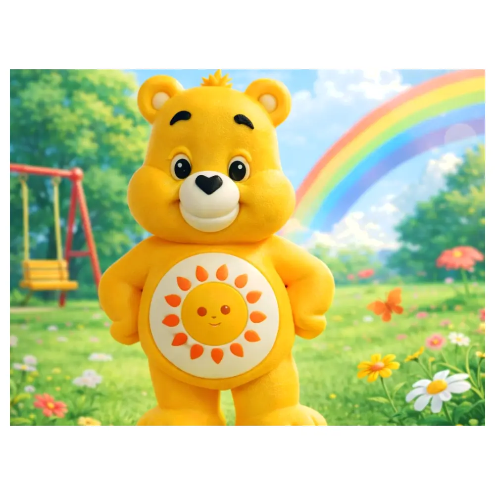Children s Stuffed Bear Solar Powered Charging Interactive Educational Toy Baby Gift Toy Parts