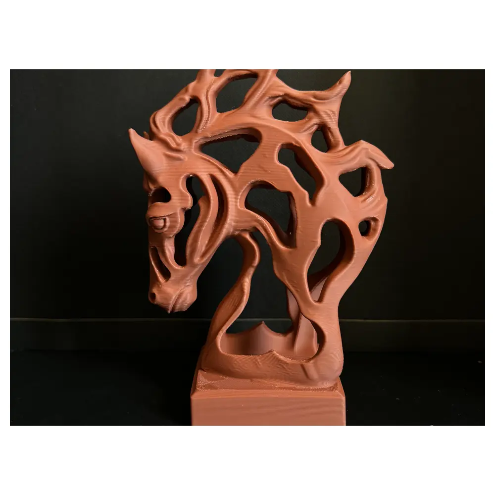 Carved Horse Figurine Sculpture Decor Horse Model Art Home Decoration Horse Placement