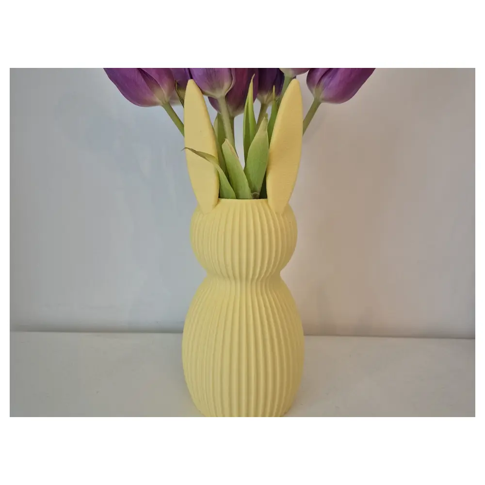 Easter Decoration Rabbit Vase Festive Decor Floral Vase Easter Gift Creative Flower Arrangement