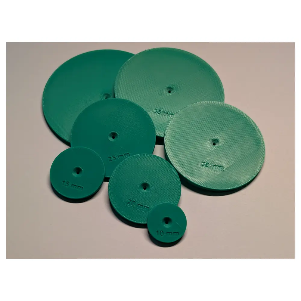 Circle Caliper Parametric Measurement Tool Drafting Digital Mechanical Parts Line Marking Dimensions