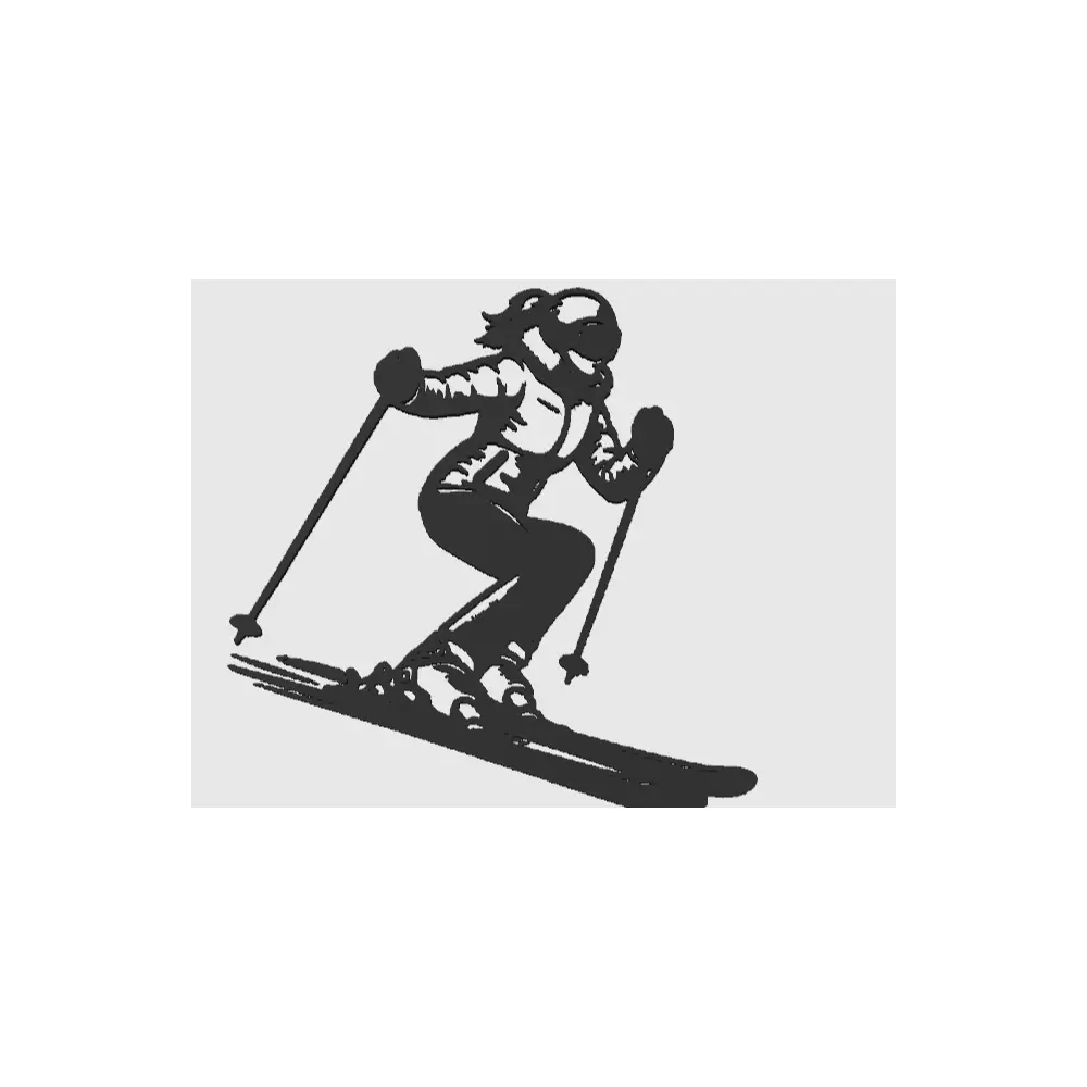 Elegant Ski Decor Suitable for Winter Outdoor Activities Outdoor Gear Decoration Toys