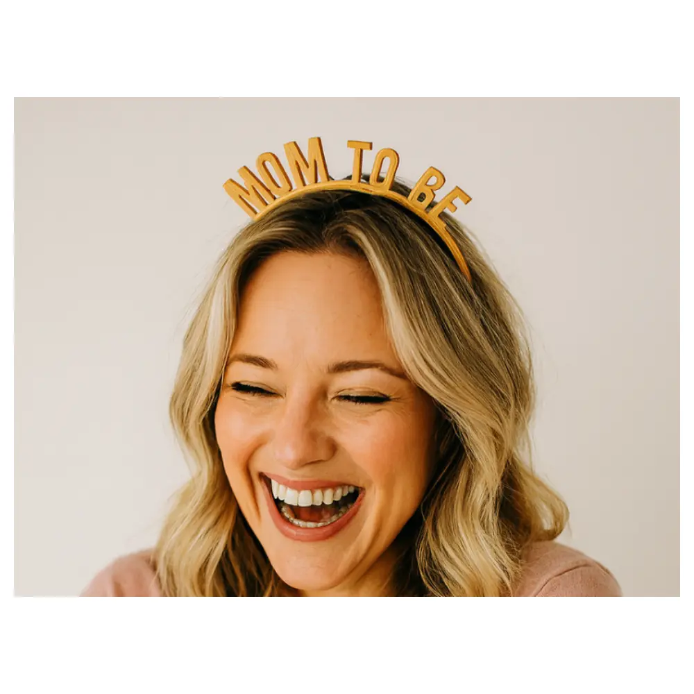 Pregnancy Headband Mom to Be Baby Shower Hair Accessories Prepartum Hairpiece Postpartum Headwrap Baby Gift