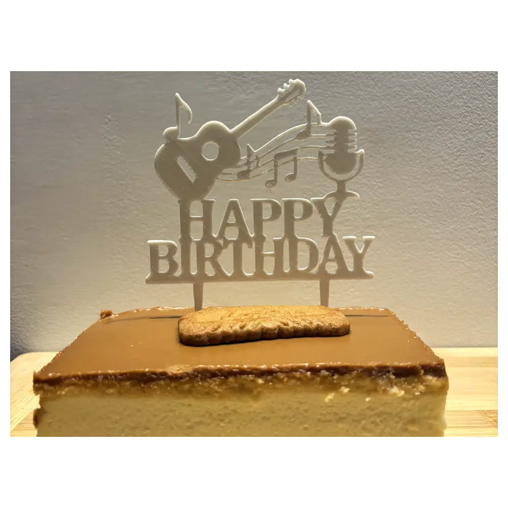 Birthday Cake Decor Music Player Cake Decoration Music Party Music Happy Birthday Music