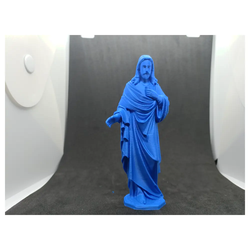 Detailed Jesus Statue Religious Art Holy Image Sculpture Religious Decor Prayer Ornament