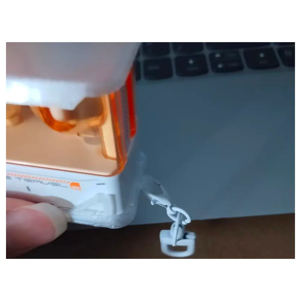 Space Wanderer Earbuds Case Protection Keyring Loop Side Mount Compatible Earbuds Accessories Protective Shell