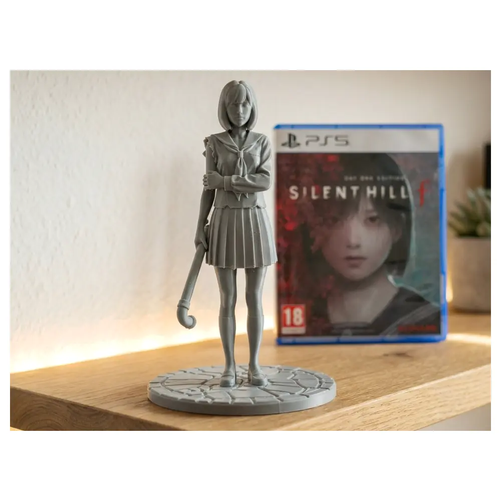Silent Hill Statue Game Character Model Collectible Figurine Baby Nibel 2D Anime Figure