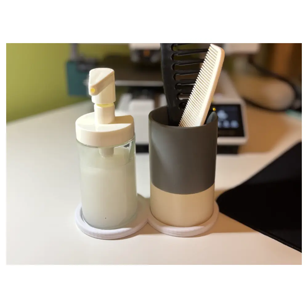 Decorative Soap Dispenser Shelves Liquid Lotion Holders Bathroom Storage Wall Mounted Modern Minimalist Shelf Display
