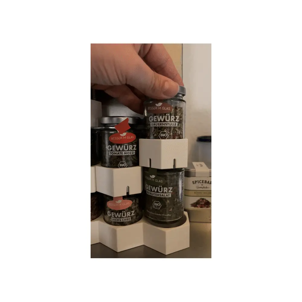 Glass Jar Storage Organizer Home Storage Helper Multi Purpose Jars Storage Solutions Organizing Tools