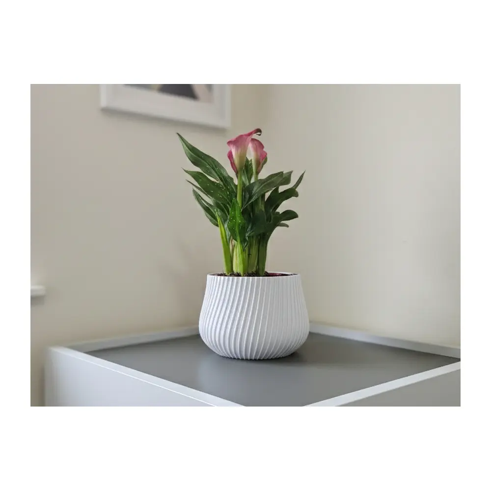 Modern Wave Planters Ceramic Pots Plant Pots Decorative Planters Creative Flower Pots universal