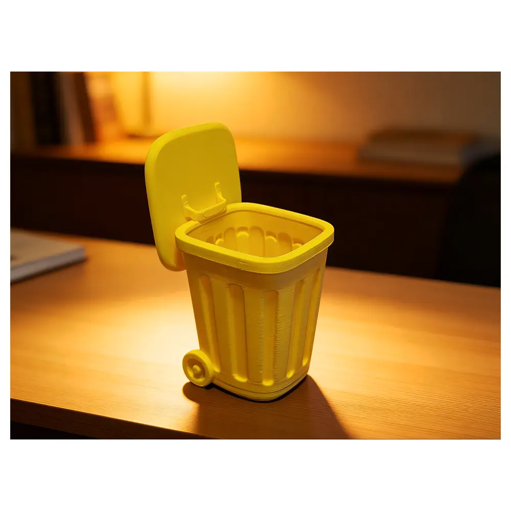 Desk Organizer Pen Holder Trash Can Storage Box Multi Function Desk Organizer Office Supplies