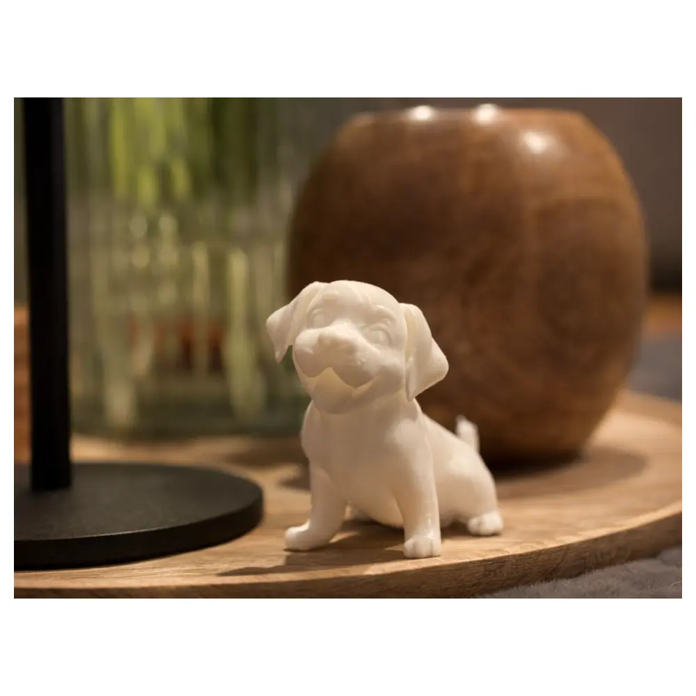 Cute Dog Statue Labrador Retriever Figurine Pet Decoration Art Home Decor Gift