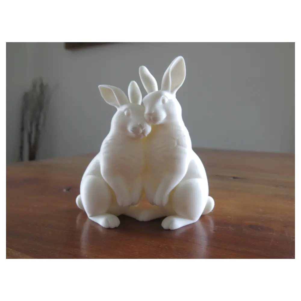 AI Rabbit Decor Romantic Home Decor Wall Art Creative Gifts Decorative Accessories